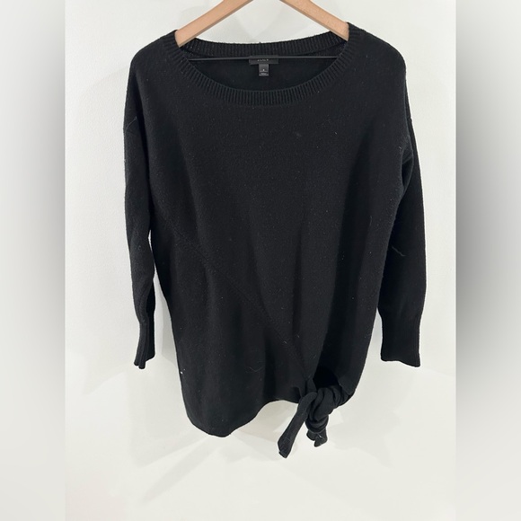 J. Crew Tie Waist Sweater Black Size Small - Picture 5 of 7